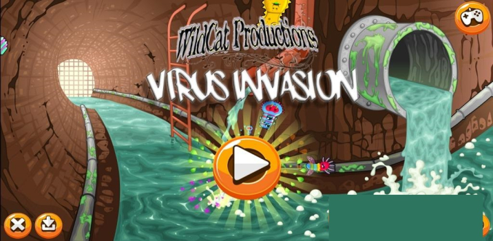 野猫病毒入侵游戏安卓版下载（Virus Invasion） v1.0.0 screenshot 3