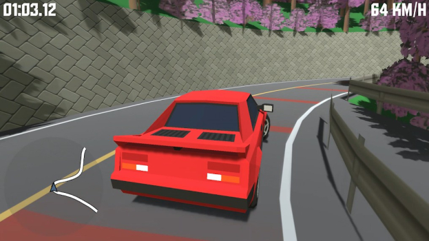 初始漂移街机游戏安卓版（Initial Drift Arcade） v1 screenshot 1