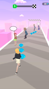 八卦奔跑游戏汉化版（Gossip Run） v1 screenshot 1