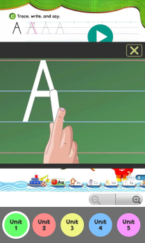 牛津语音世界1英语学习app手机版（Oxford Phonics World 1） v1.03 screenshot 2