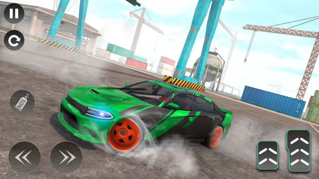 道奇查格地狱猫骑士游戏安卓版（Dodge Charger Hellcat Drive） v1.0 screenshot 1