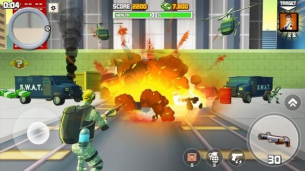 枪战大逃杀FPS射击游戏安卓版（Battle Royale Pixed Gunstar） v1.0.3 screenshot 4