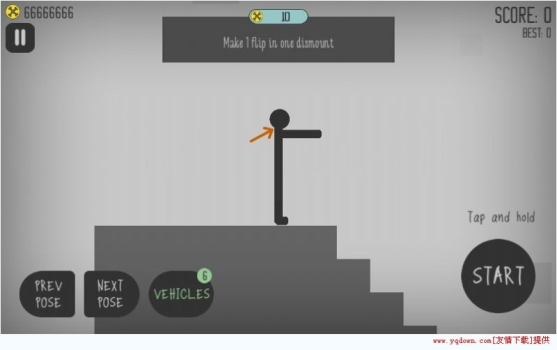 弄死火柴人正版下载安装（Stickman Dismounting） v3.0 screenshot 3