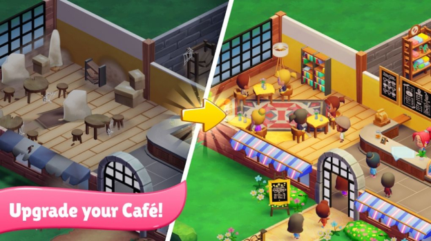 空闲咖啡世界游戏安卓手机版（Idle Cafe World） v0.1.0 screenshot 4