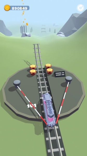 火车大师弹弓游戏安卓手机版（Train Master Slingshot）