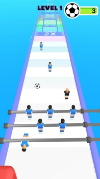 桌上足球障碍跑游戏安卓版下载（Table Football Run） v1.0.11 screenshot 2