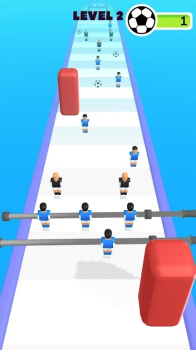 桌上足球障碍跑游戏安卓版下载（Table Football Run） v1.0.11 screenshot 1