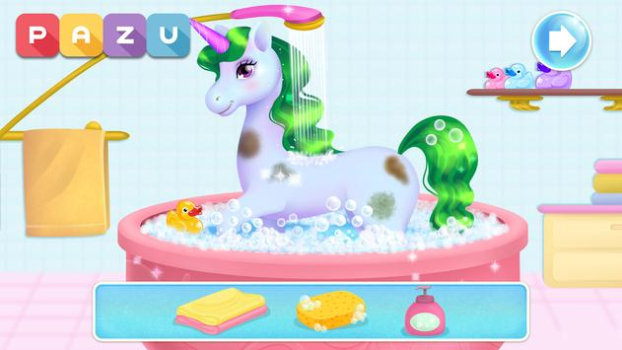我的独角兽为孩子们装扮游戏安卓版下载（My Unicorn） v1.18 screenshot 2