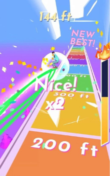 3D滑板竞速赛游戏安卓版下载（SkateHills） v1.0.0 screenshot 4