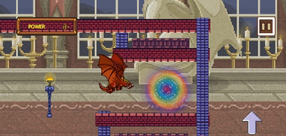 蓝色小怪物游戏安卓版下载（Spooky Run） v1.1 screenshot 1