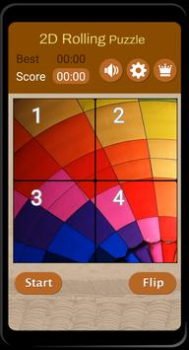 2D滚动拼图游戏安卓版下载（2D Rolling puzzle） v1.11 screenshot 2