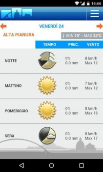 雷吉奥埃米利亚天气预报app手机版（Reggio Emilia Meteo） v2.0.2 screenshot 1