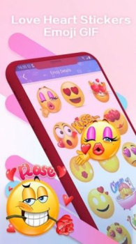 爱心贴纸最新版app（Love Heart Stickers） v1.0.9 screenshot 3