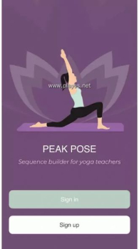 Peak Pose Yoga瑜伽锻炼app最新版 v1.2 screenshot 1