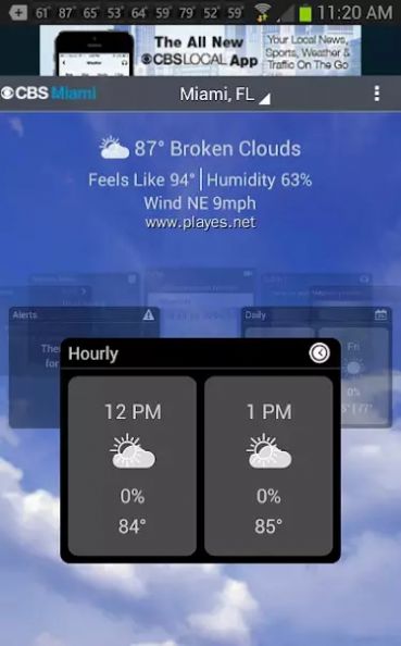 CBS Miami Weather天气预报app手机版