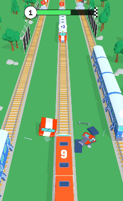 火车撞撞跑游戏安卓官方版（Train Smashers）