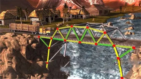 城市建造小分队游戏中文版(Bridge Construction Simulator) v1.0.1 screenshot 1