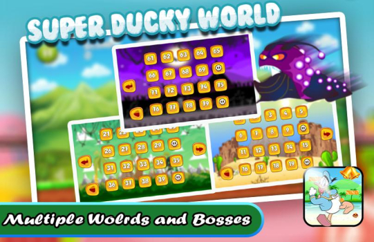 超级鸭子世界游戏汉化版（Super Ducky World） v1.1 screenshot 1