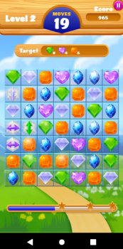 宝石糖果粉碎游戏官方安卓版（Jewel Candy Crush） v1.3 screenshot 1