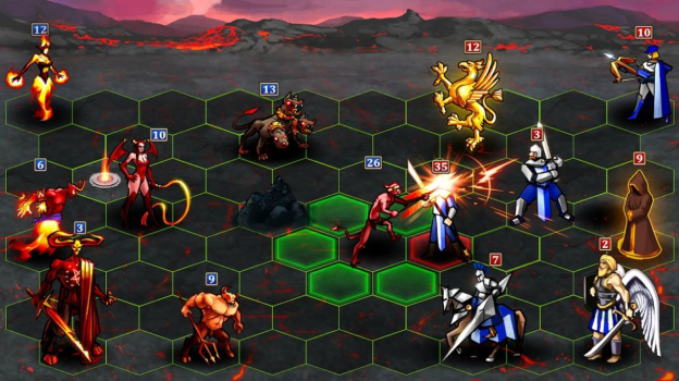 英雄魔法地狱游戏安卓中文版（Heroes Inferno） v1.3.6 screenshot 4