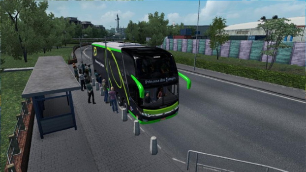 巴士城市驾驶游戏官方中文版下载（Big Bus City Buses Driving Max） v0.1 screenshot 1