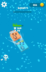 木筏收集战游戏安卓版（Rafts Io Pull Fight） v0.7 screenshot 1
