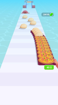 披萨酷跑3d游戏汉化安卓版（Pizza Run 3D） v0.2 screenshot 1