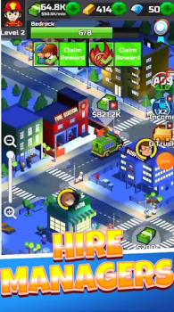 消防救援空闲大亨游戏安卓版（Fire Rescue Idle Tycoon） v1.0 screenshot 2