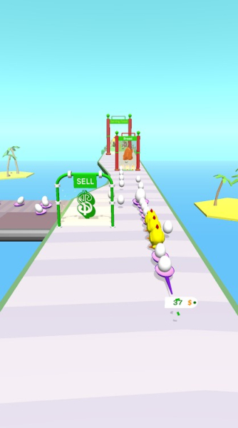 蛋勺冲刺游戏汉化版（Egg Spoon Rush）