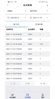野外站点雨量数据管理app官方版 v1.0 screenshot 1