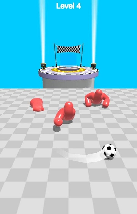 足球打果冻人游戏安卓版（Crazy Football Attack 3d）