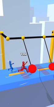 机器人趣味跑步比赛游戏安卓版下载（Fun Robot Run Crazy Race 3D） v1.0 screenshot 2