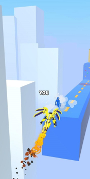 机器人趣味跑步比赛游戏安卓版下载（Fun Robot Run Crazy Race 3D） v1.0 screenshot 3