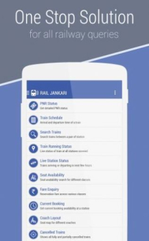 Rail Jankari印度铁路应用app手机版 v6.3 screenshot 1