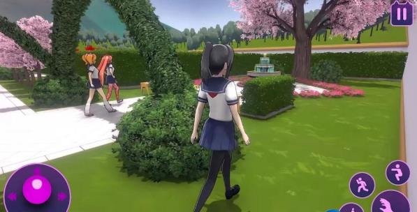 樱花日本高校3D游戏中文汉化版（Sakura Japanese High School 3D） v1.0 screenshot 3