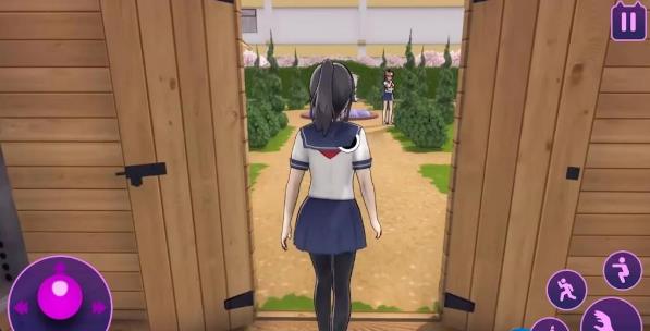 樱花日本高校3D游戏中文汉化版（Sakura Japanese High School 3D） v1.0 screenshot 2