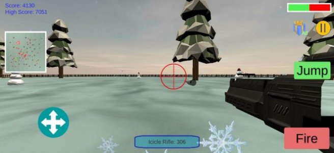 雪人射击大战游戏安卓中文版（Show Battle） v1.0.2 screenshot 2