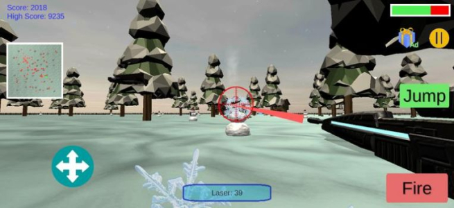 雪人射击大战游戏安卓中文版（Show Battle） v1.0.2 screenshot 3