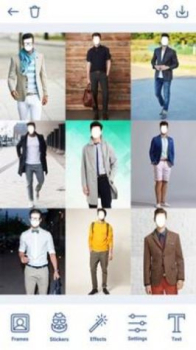 男士扫脸配发型手机版app（Man Hairstyles Photo Editor） v1.8.8 screenshot 1