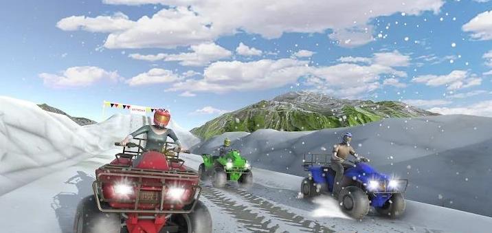 山地四轮摩托车赛游戏官方中文版下载（Mountain Quad Bike Racing） v1.0 screenshot 1