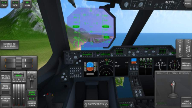 涡轮螺旋桨飞机模拟器最新版中文版下载（Turboprop Flight Simulator） v1.27 screenshot 2