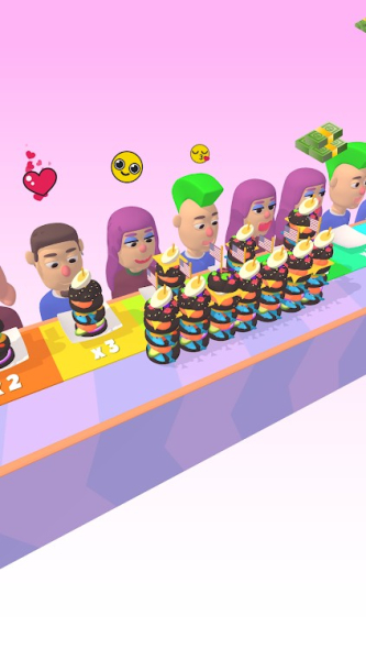 汉堡热潮3D游戏安卓版（Burger Rush 3D）