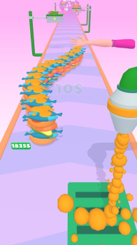 汉堡热潮3D游戏安卓版（Burger Rush 3D） v1.0 screenshot 1