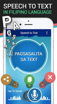 菲律宾语到文本语音转换APP安卓版（Filipino Speech to Text） v1.0 screenshot 2