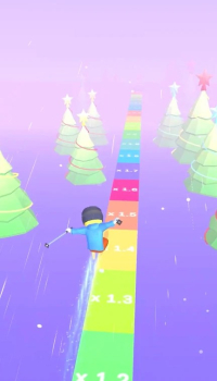 天空滑雪者游戏安卓版（Sky Skier） v0.2 screenshot 1