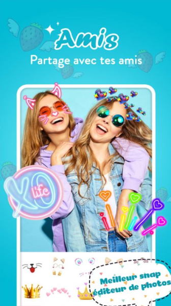 Snap Stickers Photo Editor贴纸相机软件手机版