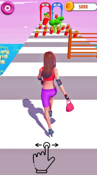 女孩挑战赛跑者游戏中文版（Girl RaceRun Challenge） v1.0.0 screenshot 4