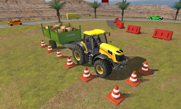 货物拖拉机手推车游戏官方安卓版（Cargo Tractor Trolley Game） v1.0 screenshot 2