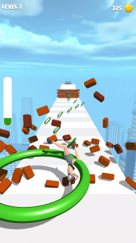 3d呼啦圈跑者游戏官方安卓版（Hoop Runner 3D） v0.3 screenshot 4