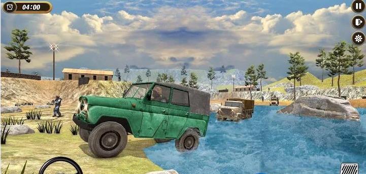 陆军战争吉普车游戏安卓版下载（Army War Jeep Simulator） v1.0 screenshot 3